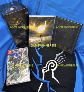 全新 Switch NS遊戲 女神異聞錄V 真女神轉生V 真女神転生Ⅴ 限量版 Shin Megami Tensei V [Forbidden Nahobino Box Limited Edition] 港版中文版