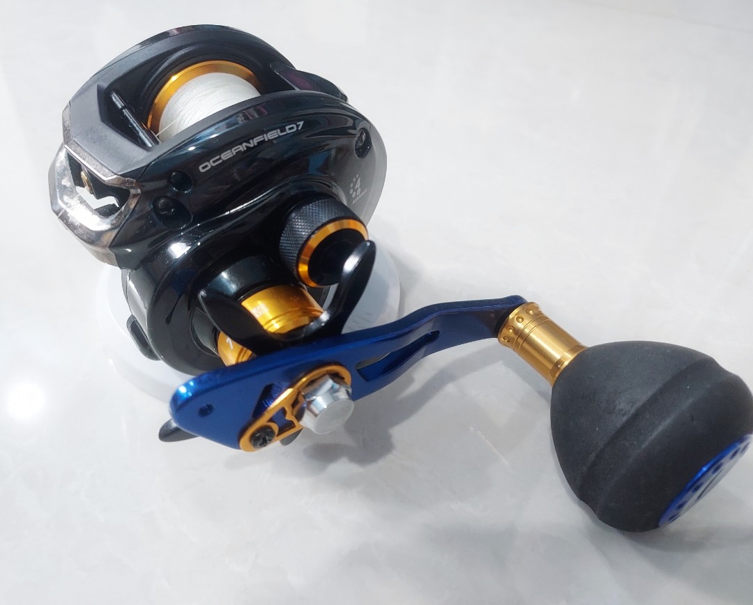 Bassfield Fishing Rod Abu Garcia Oceanfield Rod Lew's Reactor 7