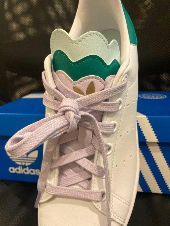 Adidas STAN SMITH SHOES Colour Cloud White Purple Tint Halo
