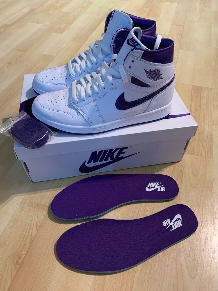 Air jordan 1 metallic store purple