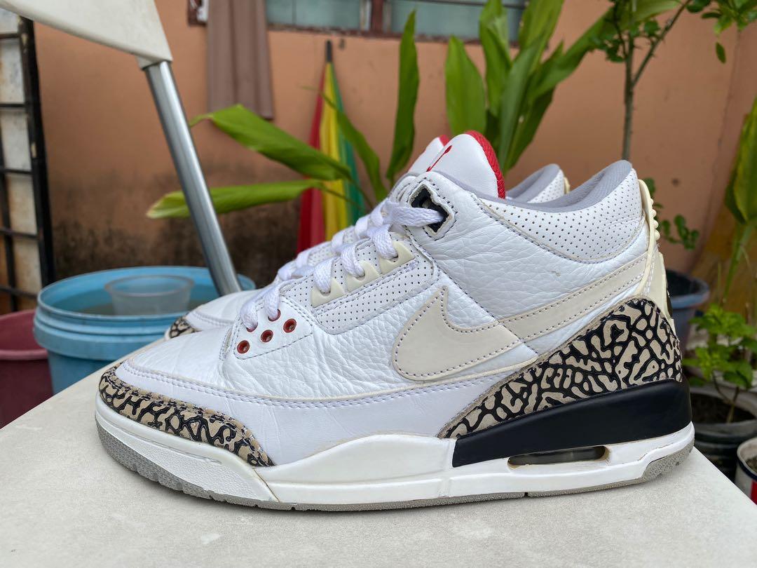 Air jordan 3 hotsell tinker white cement