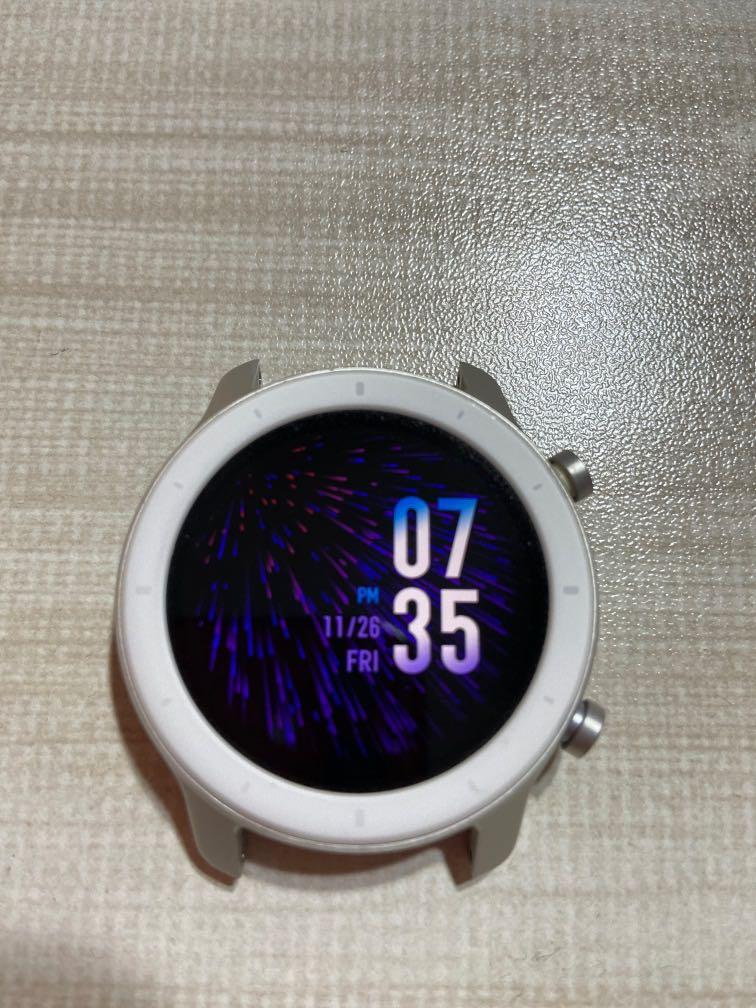 Amazfit GTR 42mm WHITE, Mobile Phones \u0026 Gadgets, Wearables \u0026 Smart Watches  on Carousell