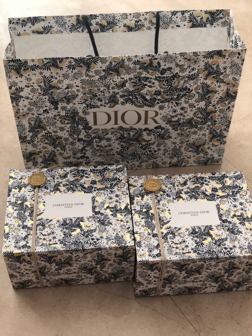 Dior  Accessories  Dior Packaging Beauty Jewelry Or Small Leather Goods   Poshmark