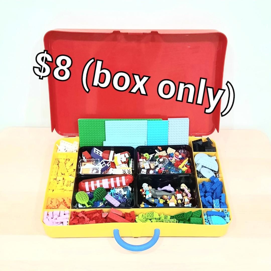 Authentic IKEA Storage Box with Dividers for Toys, Crafts and