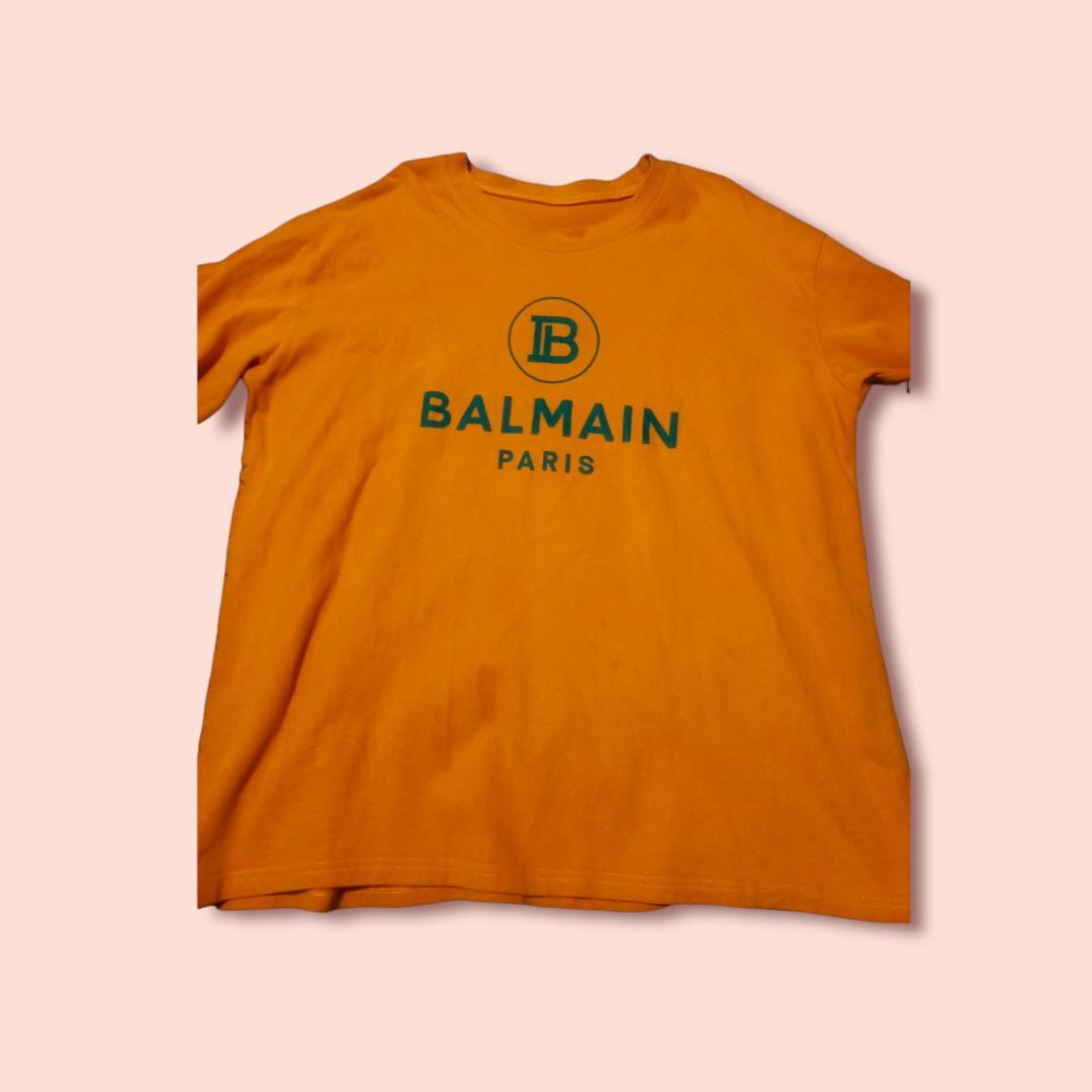 Balmain Paris, Men's Fashion, Tops & Sets, Tshirts & Polo Shirts on ...