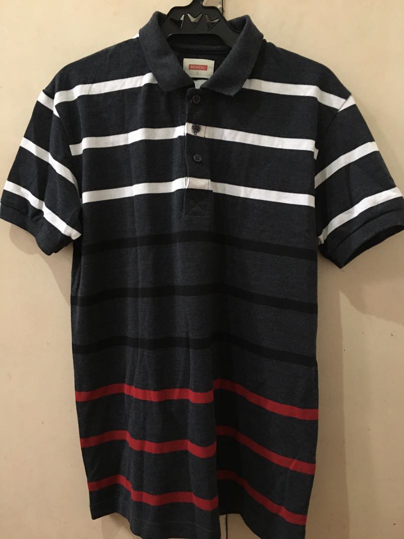 Bench striped polo shirt store