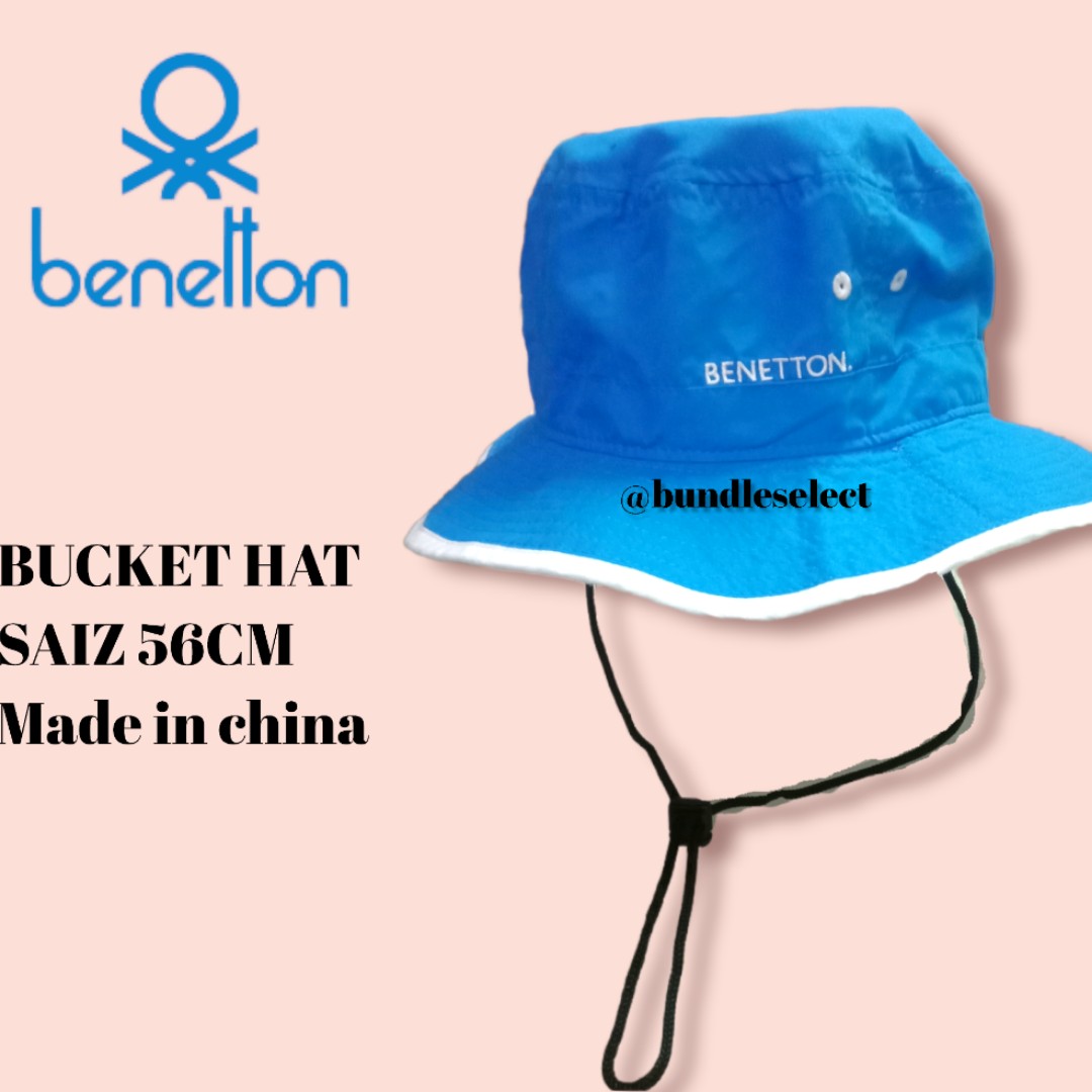 Benetton bucket hat outlet