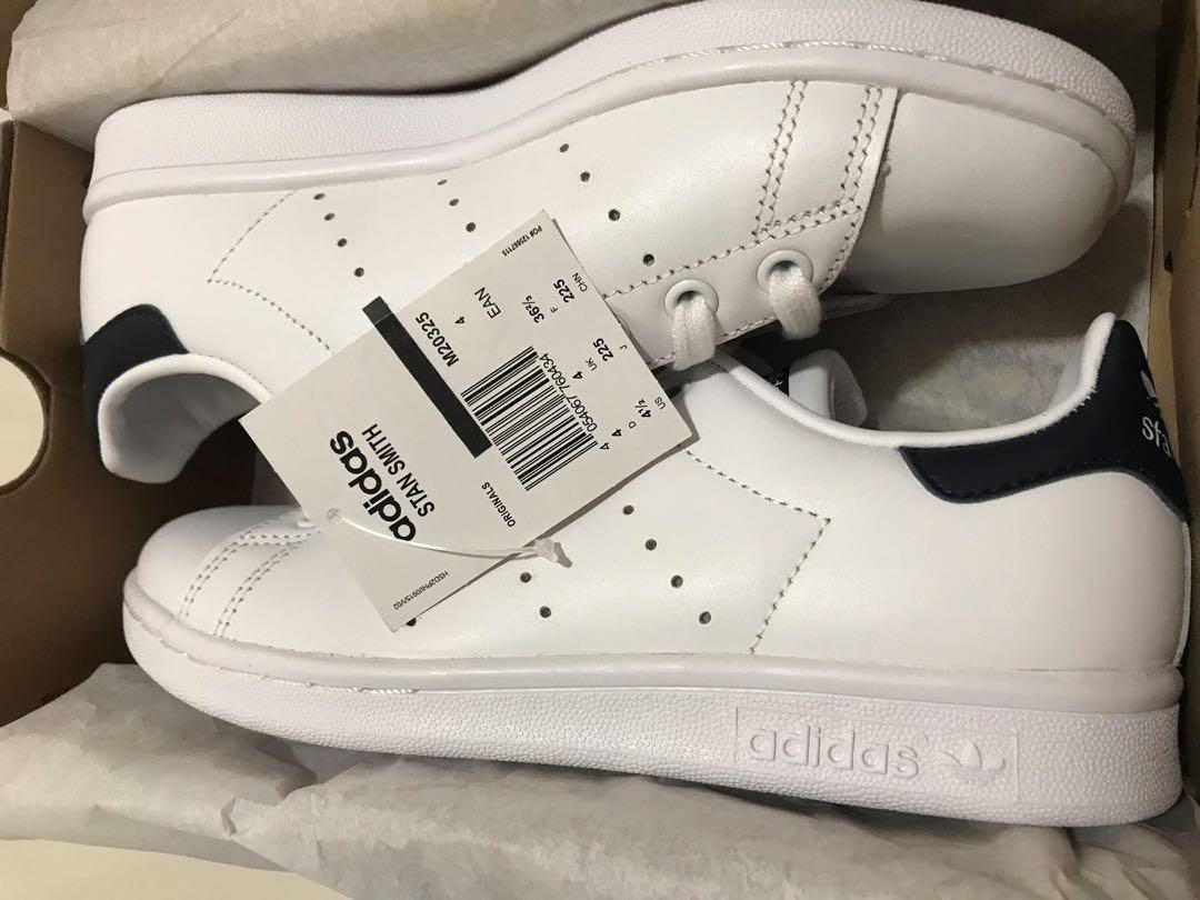 Adidas originals stan smith best sale leather trainers in white m20325
