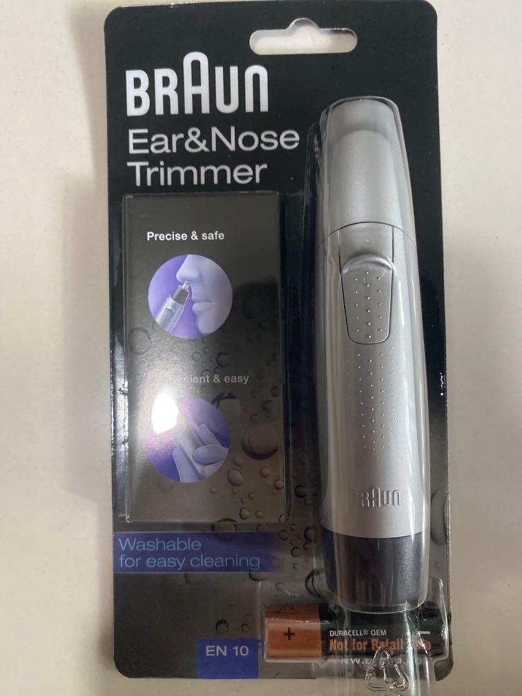 Braun ear and nose trimmer, Beauty & Personal Care, Men's Grooming on Carousell