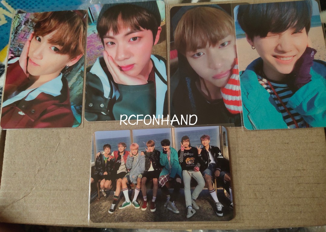 Bts Onhand You Never Walk Alone Ynwa Photocard Set Bundle Jungkook Jk Jin Taehyung V Suga Yoongi Hobbies Toys Memorabilia Collectibles K Wave On Carousell