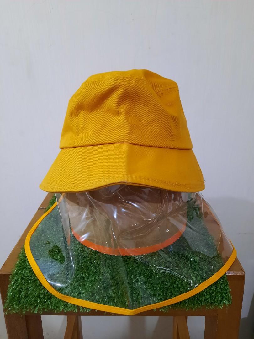 Bucket Hat Face Shield, Fesyen Pria 