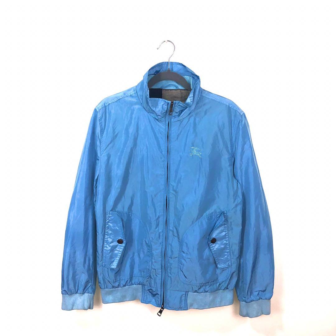 Burberry Baby Blue Jacket, Men's Fashion, Coats, Jackets and Outerwear on  Carousell