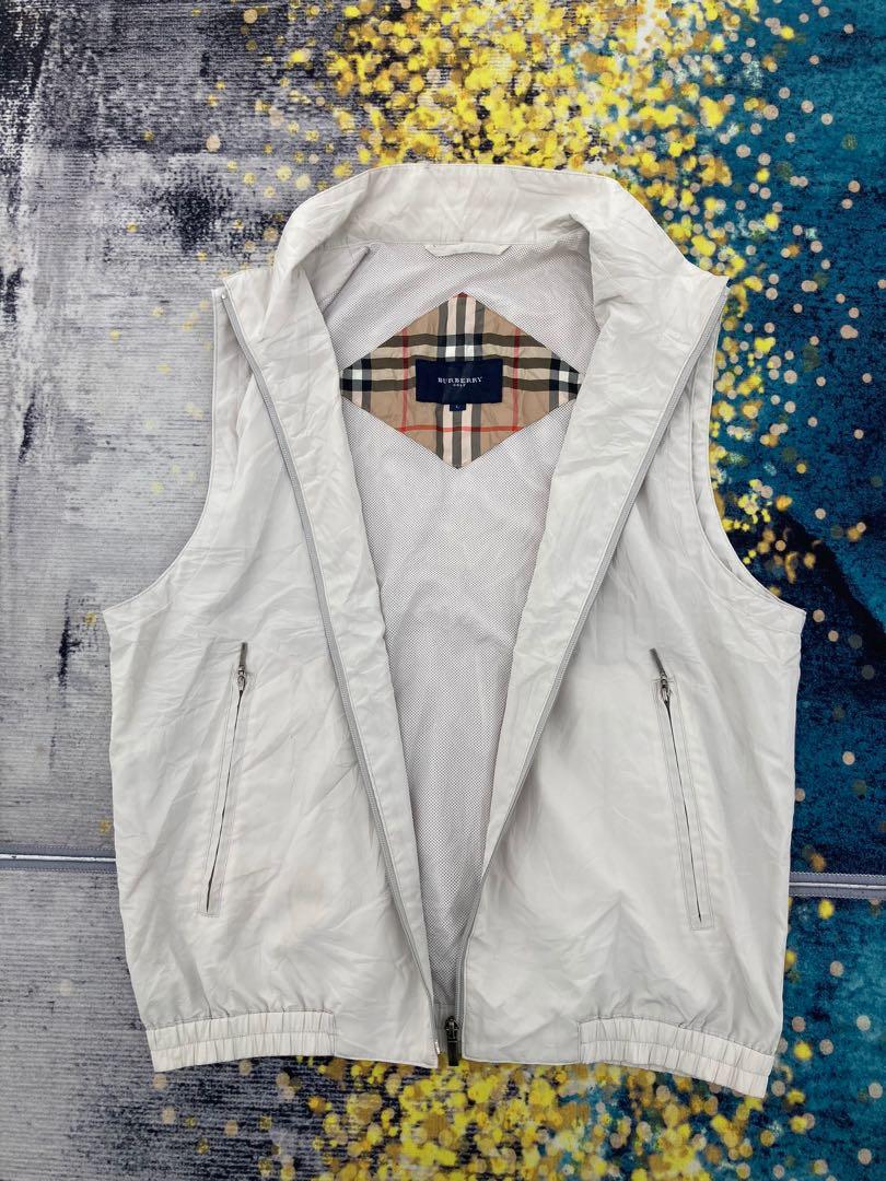 BURBERRY GOLF SLEEVELESS JACKET
