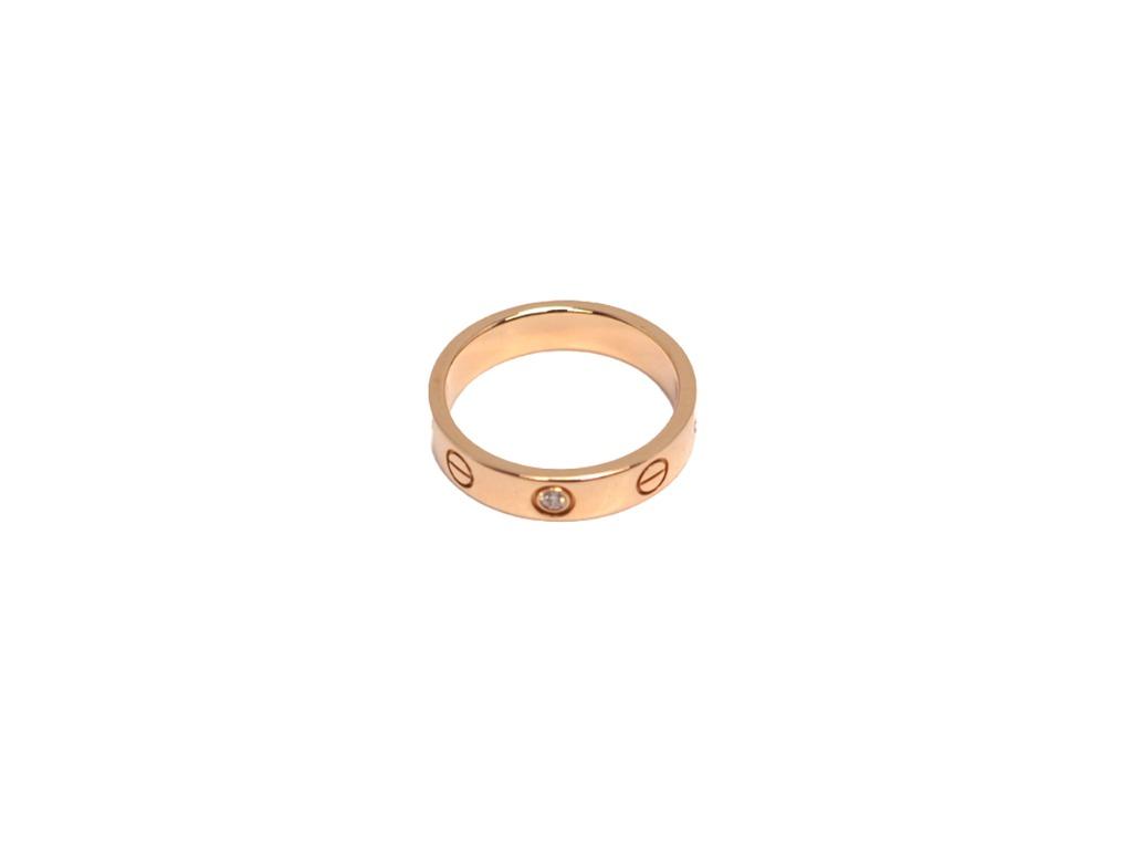 Cartier love wedding band 1 diamond on sale