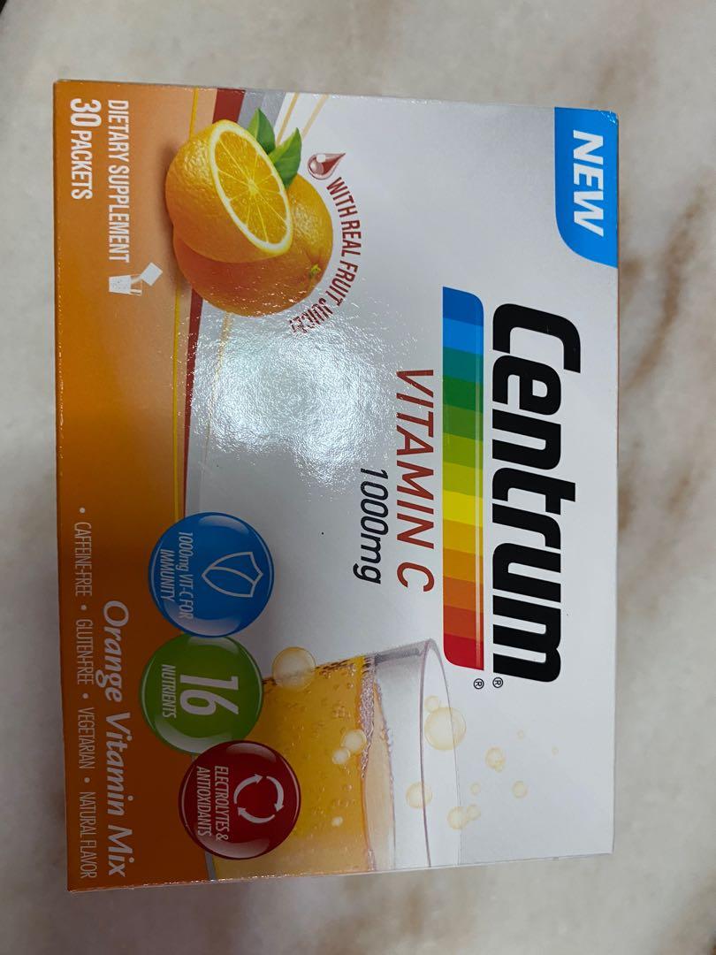 Centrum vitamin C, Health & Nutrition, Health Supplements, Vitamins
