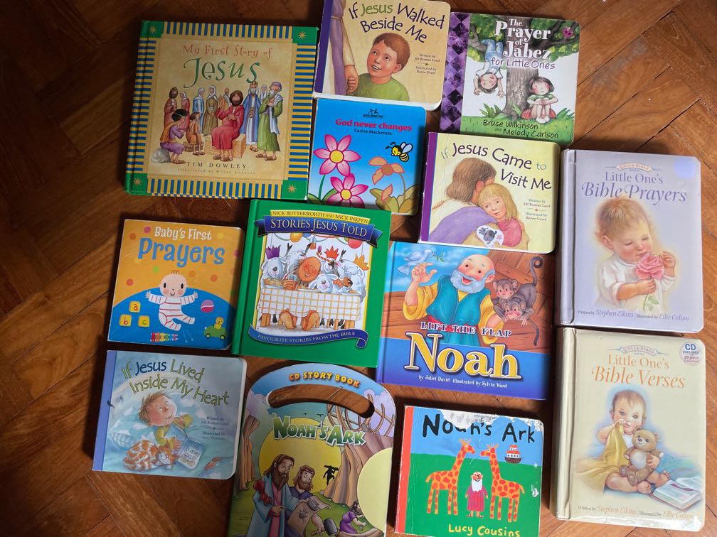 Christian Board Books for Toddlers & Children, Hobbies & Toys, Books