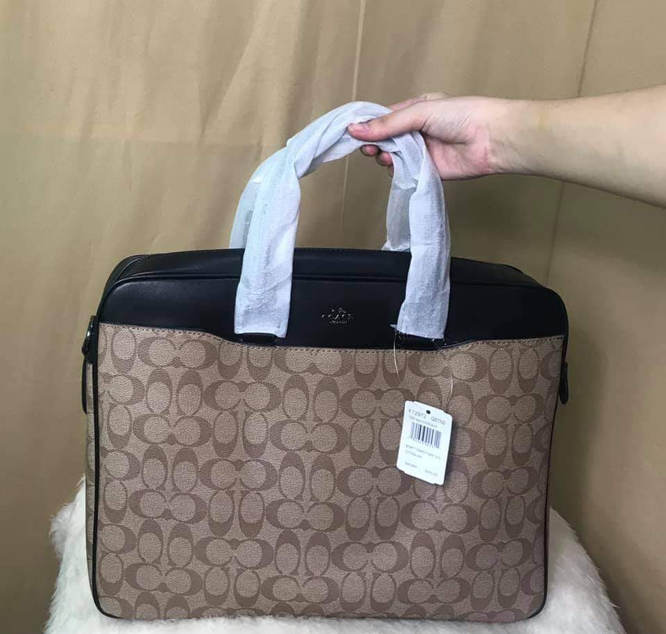 coach notebook bag