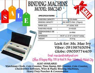 Comb Binding Machine 24 holes