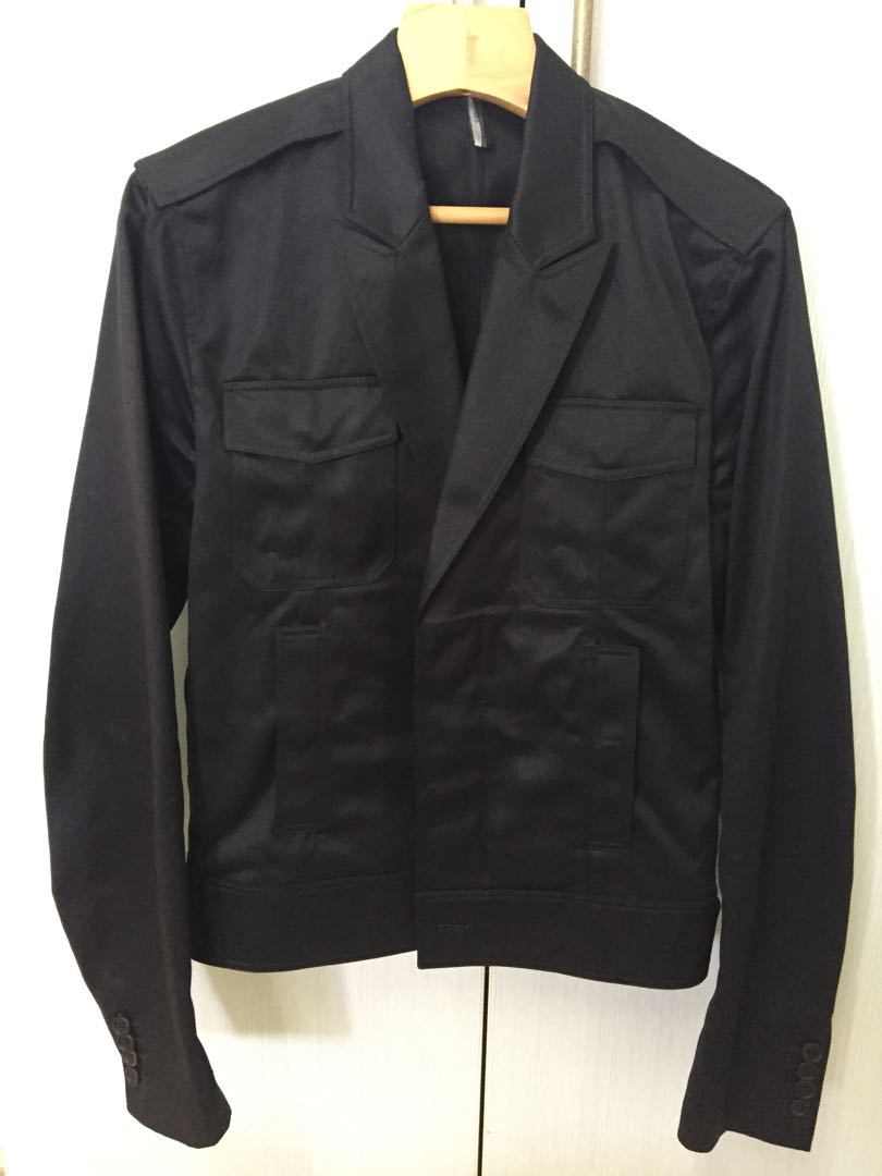 Dior Homme SS06 Military Blazer Jacket Size 44