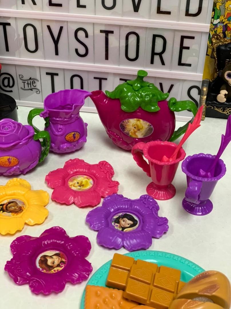 Tinkerbell tea set hot sale