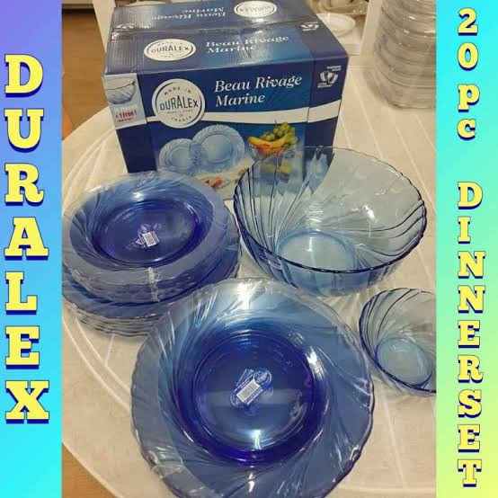 Duralex Beau Rivage 3002BF06A111 Lot de 6 assiettes creuses en verre