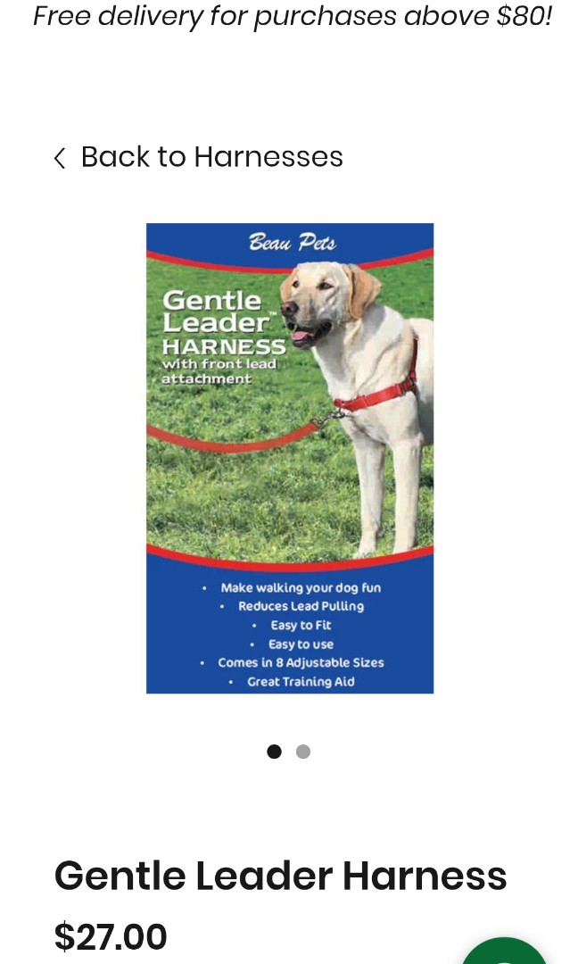 Gentle leader easy walk clearance