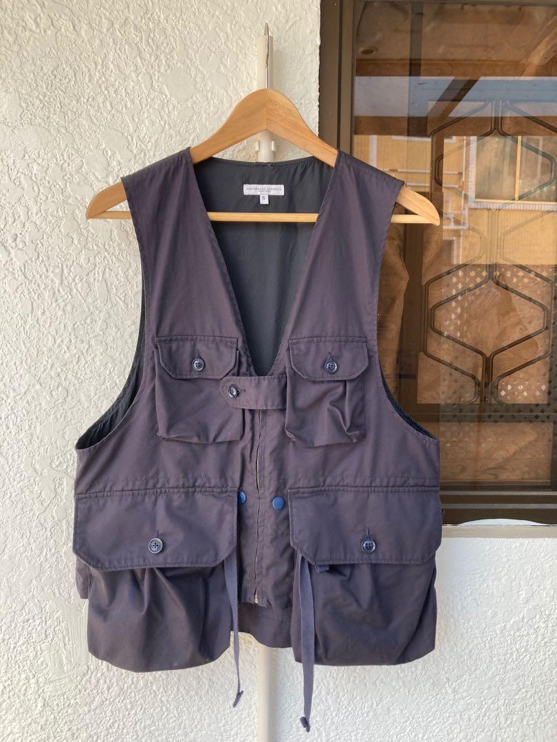 Engineered garments game vest, 男裝, 上身及套裝, 背心- Carousell