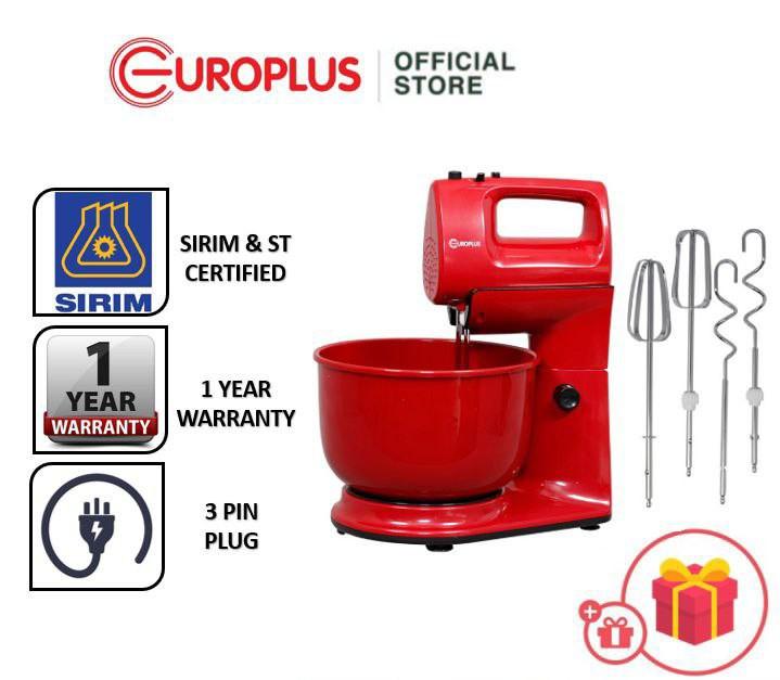 Europlus 2 In 1 Stand Mixer Hand Mixer Twin Bowl, TV & Home