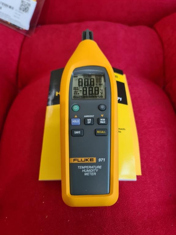 Fluke 971, Temperature Meter, Humidity Meter, Hygrometer, Dew Point
