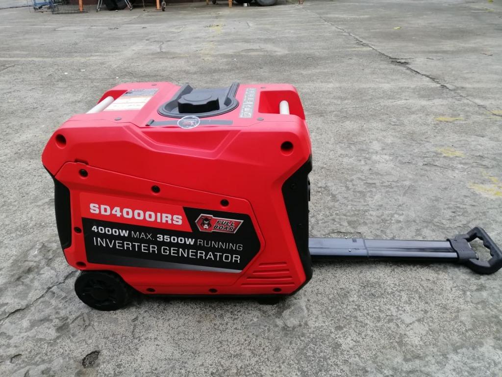 Full Boar Inverter Generator SD4000IRS (Category: Construction Tools & Equipment) located in San Pedro. Submitted by aus-plus (Listing ID 1127978976, Image 2). Description: -4000w maximum power -3600w rated power.