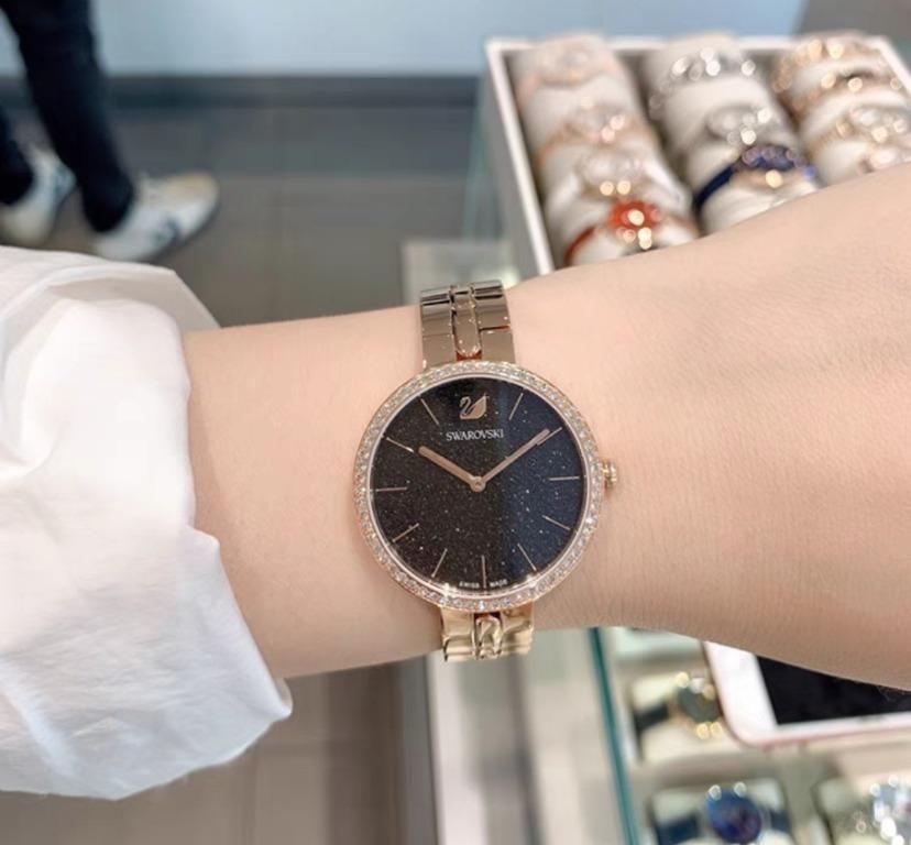 Swarovski swan watch new arrivals