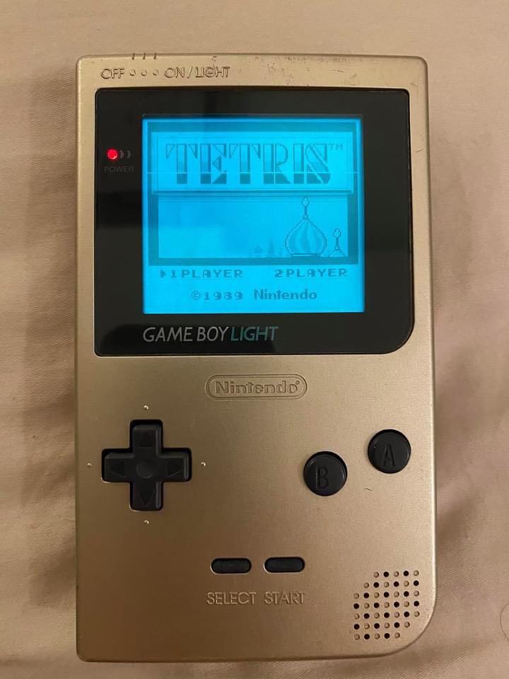 Gold Gameboy Light Video Gaming Video Game Consoles Nintendo on