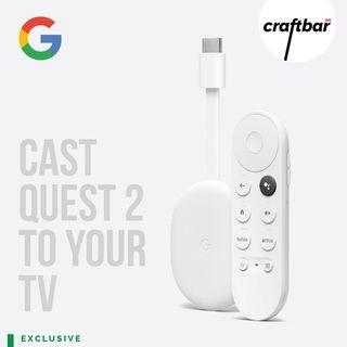Google Chromecast 4 with Google TV for Quest 2