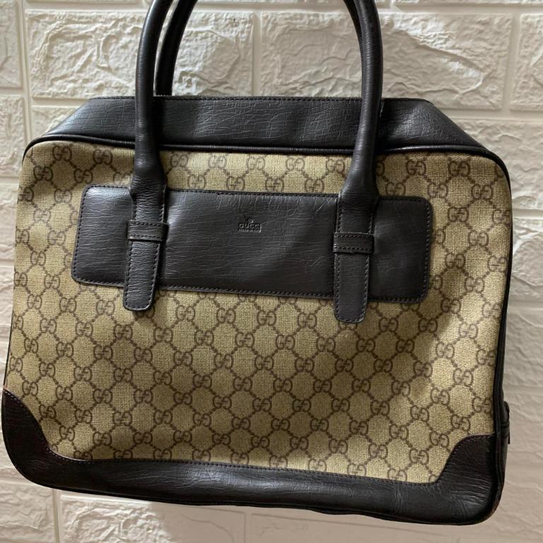 Authentic Gucci Laptop Bag, Luxury, Bags & Wallets on Carousell