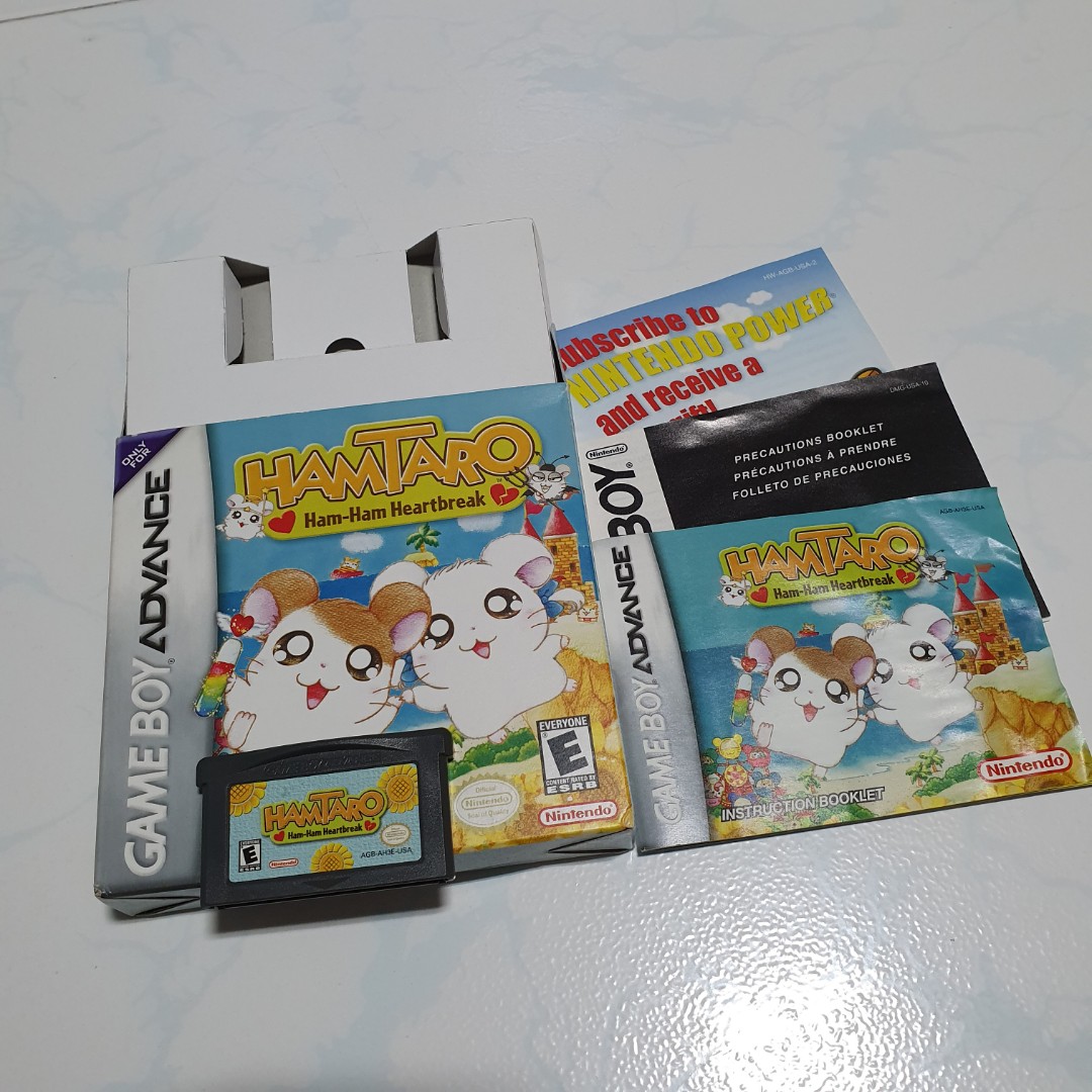 CIB Hamtaro Ham Ham Heartbreak Video Gaming Video Games