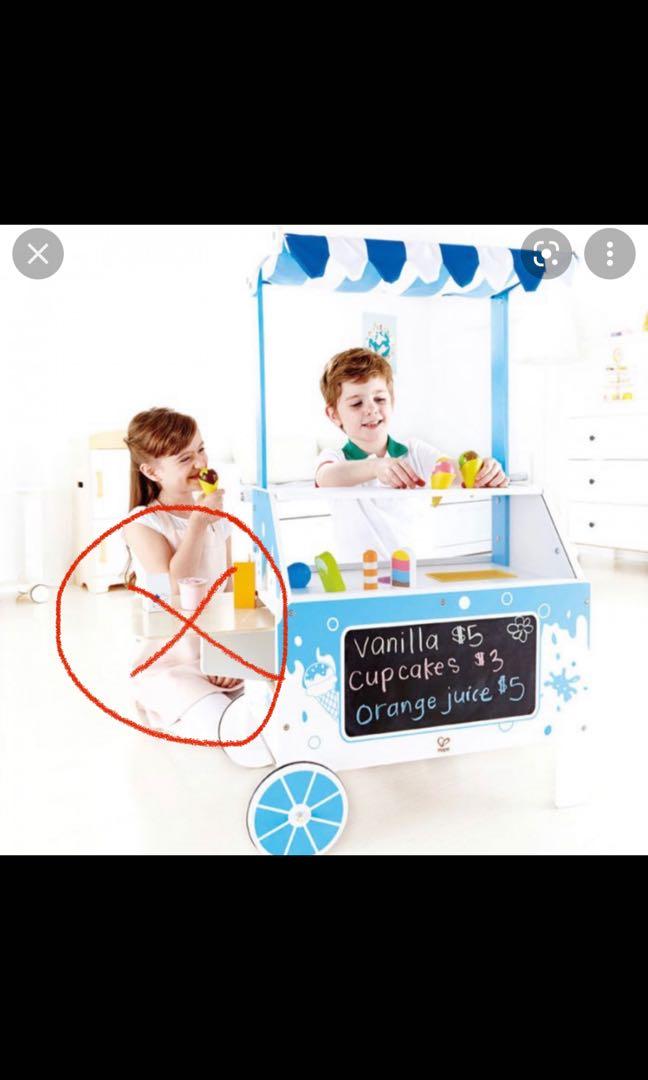 Hape ice cream cart store