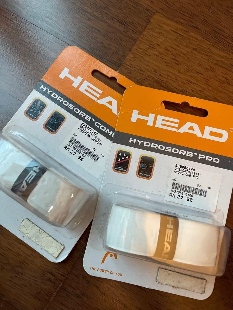 HEAD Tennis Racket Grip Tape, Sports Equipment, Sports & Games, Racket
