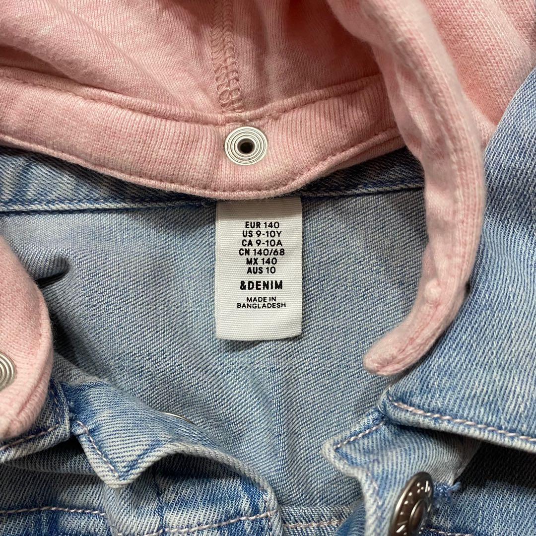 H&M Kids' Denim Jacket, Babies & Kids, Babies & Kids Fashion on Carousell