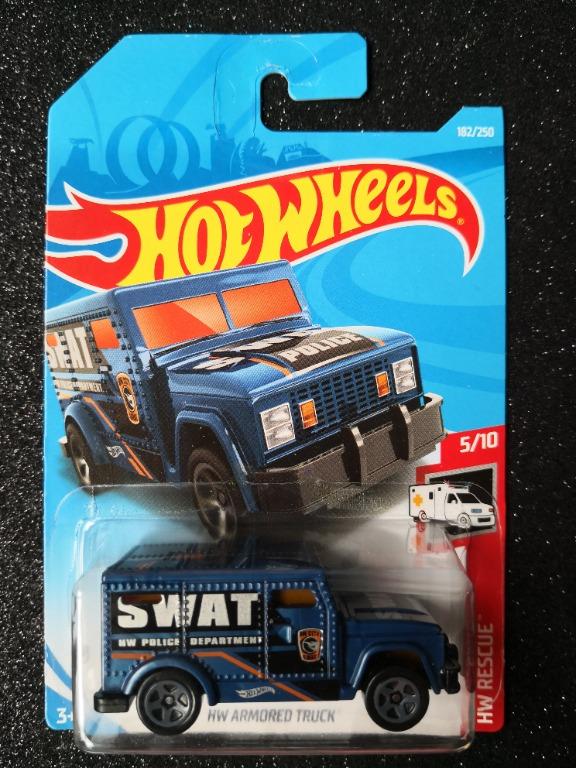 Hot wheels swat truck hot sale