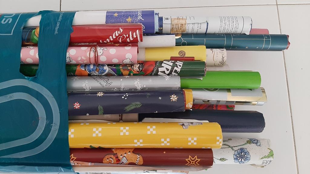 Huge collection of wrapping paper for presents, Hobbies & Toys ...