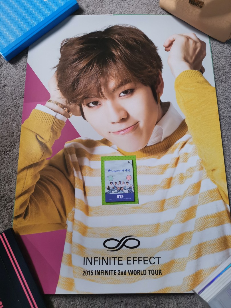 Infinite Effect 2015 2nd World Tour Official Poster Type B Dongwoo ...