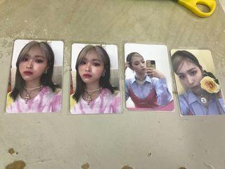 Itzy crazy in love album Ryujin photocard
