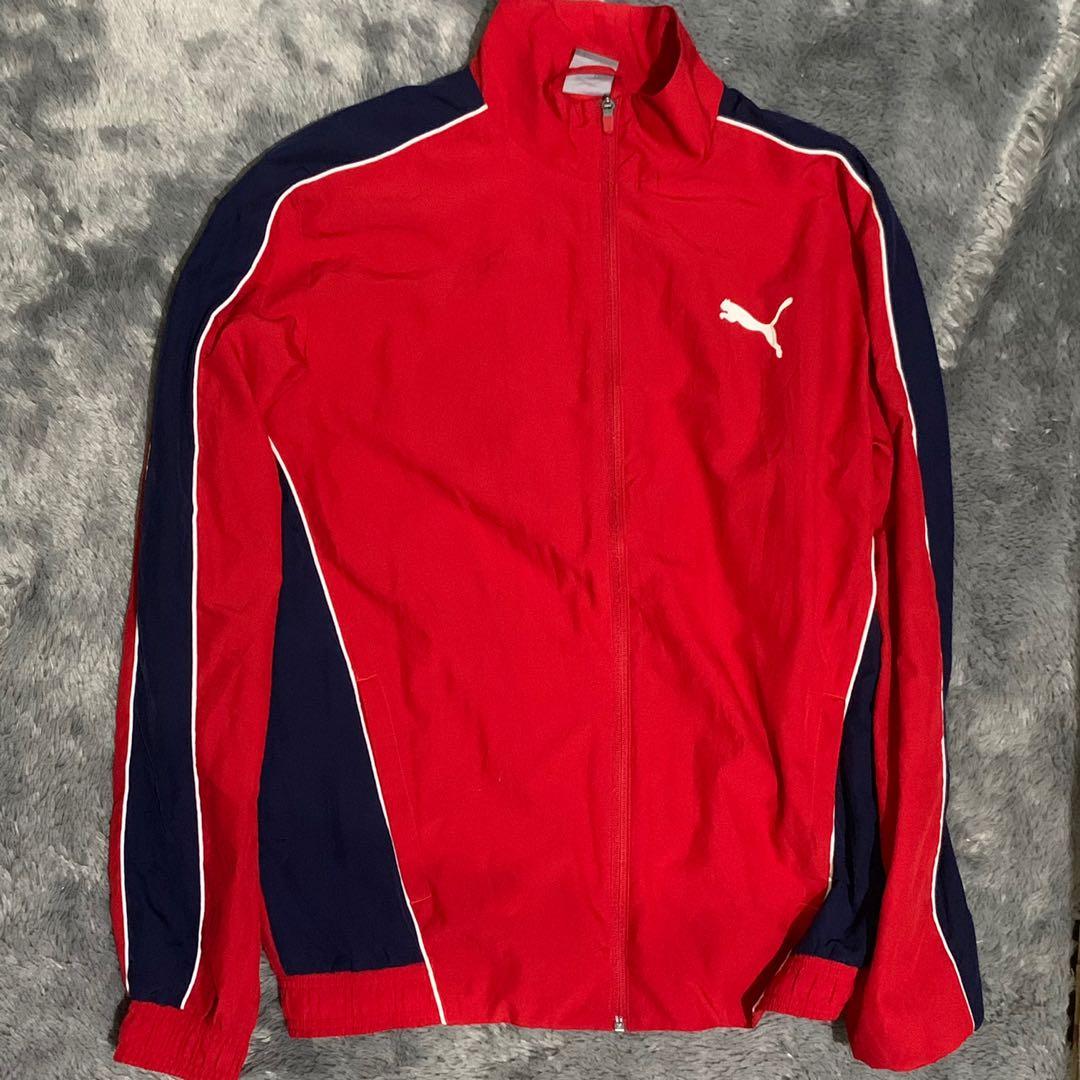 puma jacket red