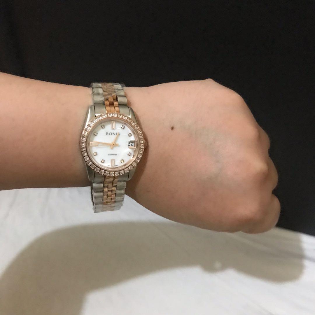 Jam bonia rolex saphire, Fesyen Wanita 