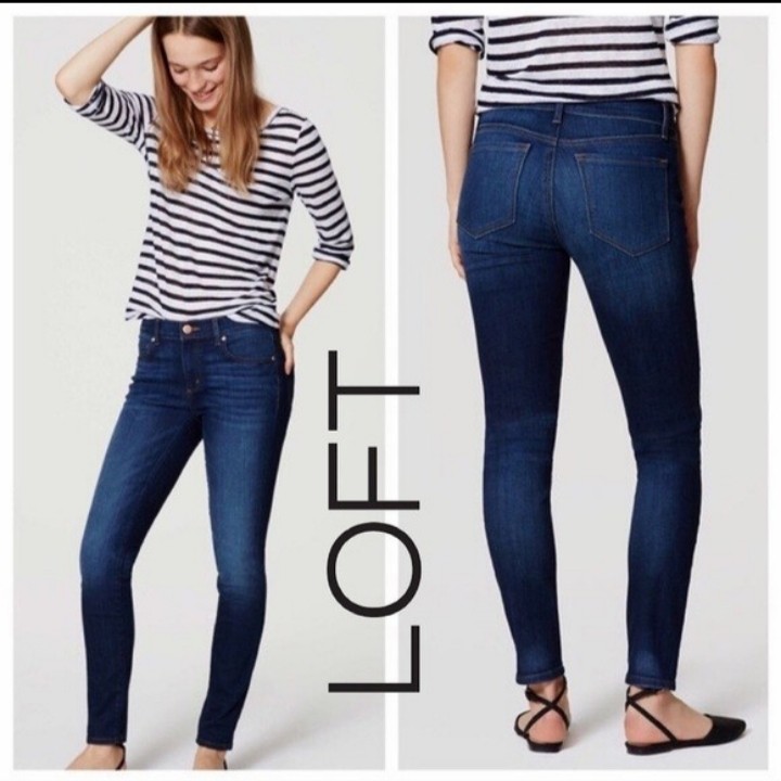 Jeans Denim pants LOFT Celana panjang 