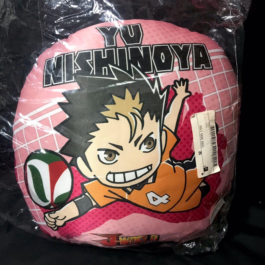 J World Tokyo Haikyuu Yu Nishinoya Pillow Cushion 12 X12 Php 500 Hobbies Toys Toys Games On Carousell