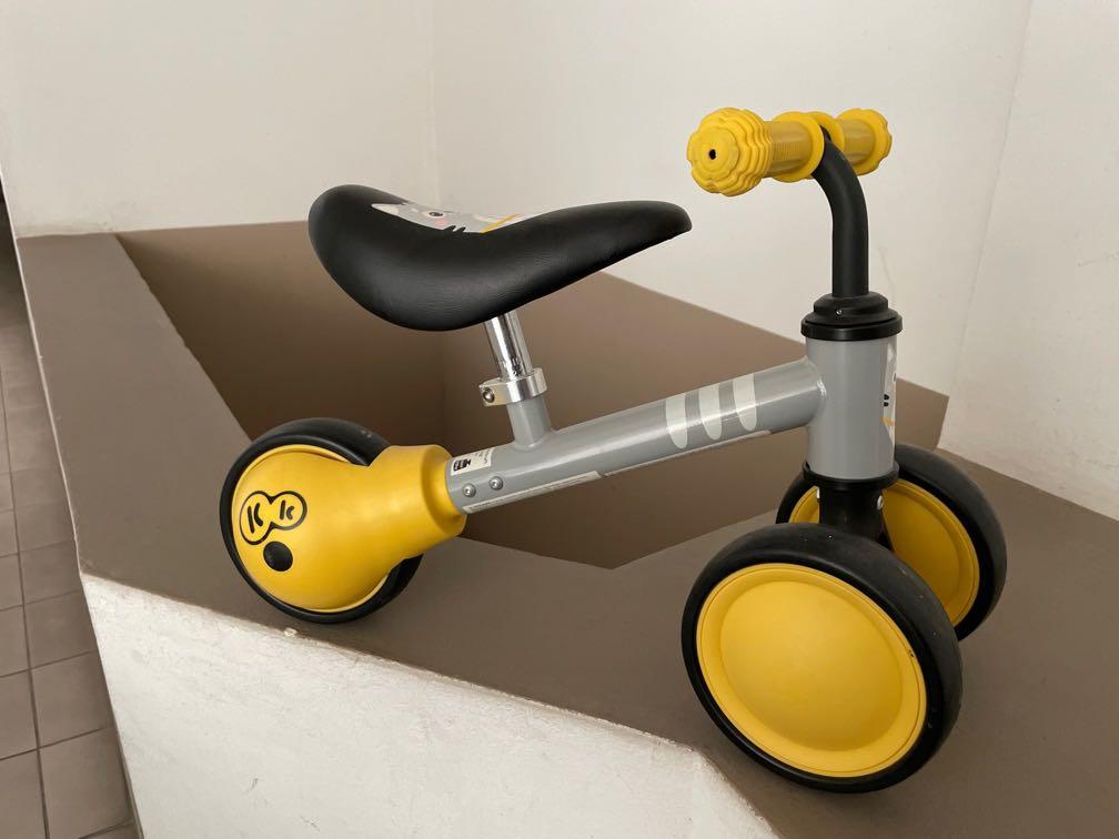 Kinderkraft Cutie Mini Balance Bike Ride On Toy For Ages 1