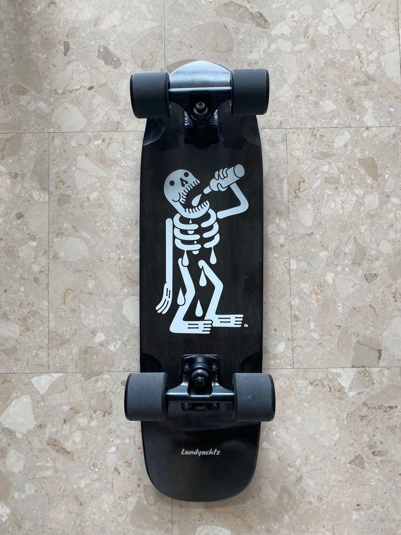 Landyachtz Dinghy Skeleton cruiser skateboard longboard New, unused