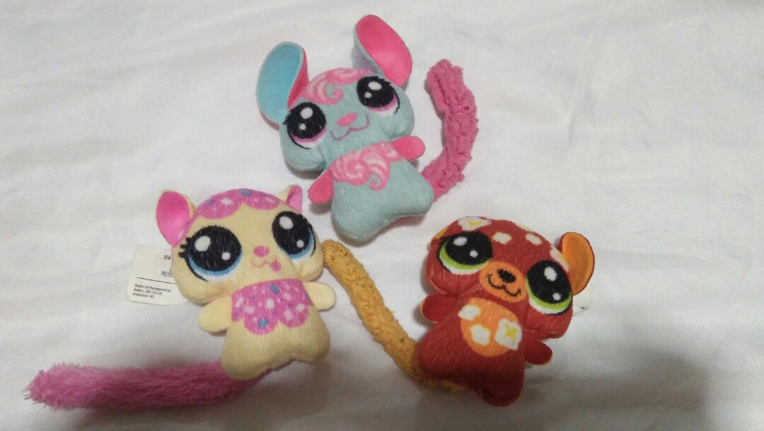Littlest pet shop soft toys set, Hobbies & Toys, Toys & Games on Carousell