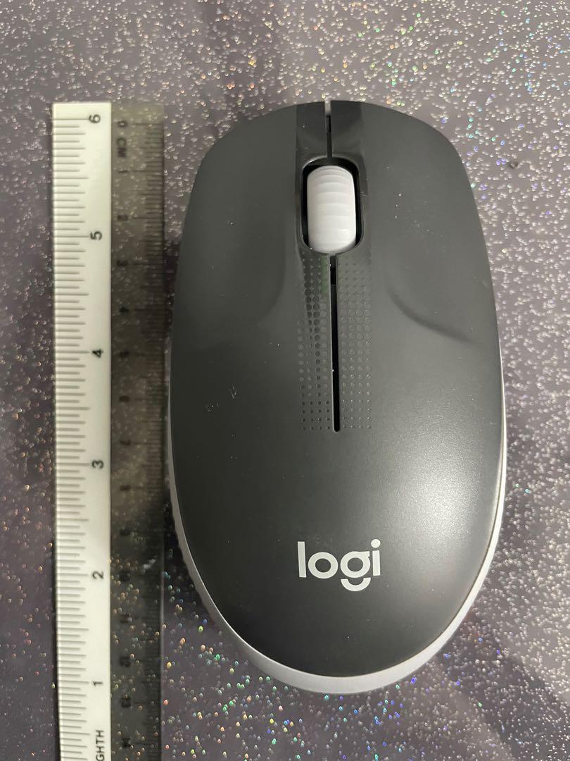 Logitech wireless mouse M191 (Full size), Computers & Tech, Parts ...
